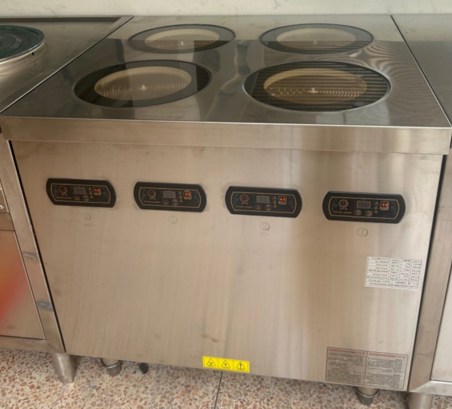 电磁四头电陶炉