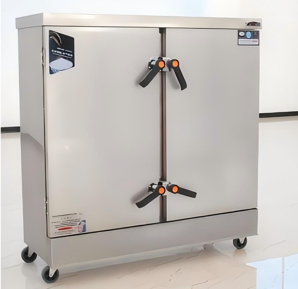 电加热双门蒸饭车