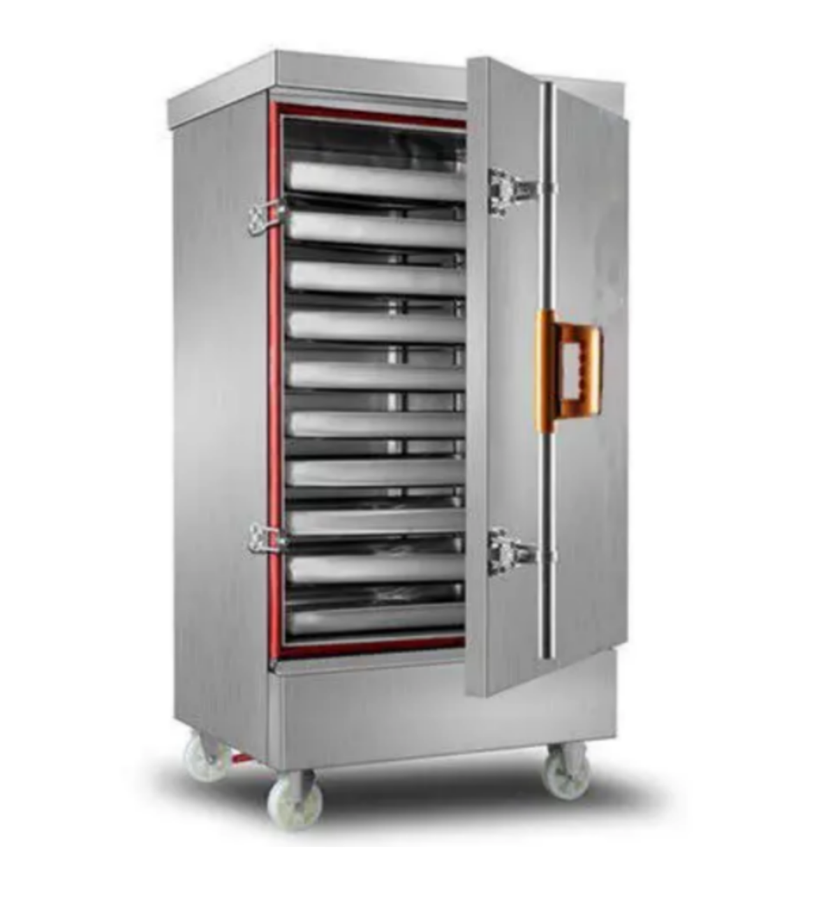 电加热单门蒸饭车